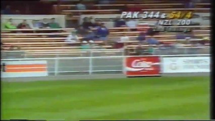 Basit Ali 67 off 111 Balls 3 Fours 1 Six vs New Zealand 1994 3rd Test, Christchurch, Feb 24 - 28 1994.