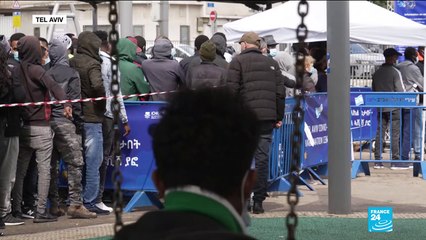 Israel vaccine rollout: FRANCE 24 meets asylum seekers scrambling to get jab