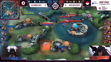 10S Gaming Frost VS Alter Ego  GAME 1  M2  Group Stage Day 2 Group C   Mobile Legends
