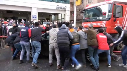 Ataşehir'de Mobilya Fabrikasında Yangın