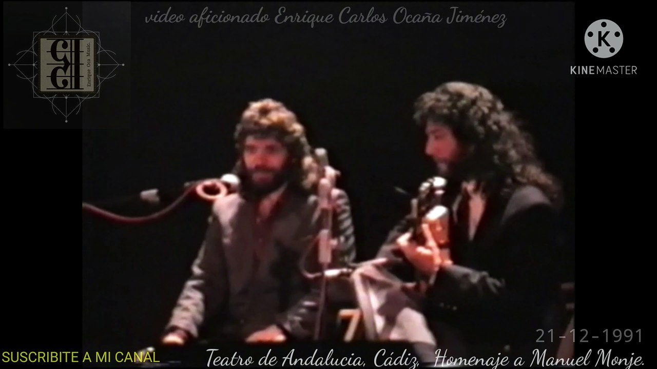 Video inédito de Camarón de la Isla, ultima actuación en video 21-12-1991