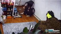 Policía NYC persigue asaltantes de mujer en su apartamento