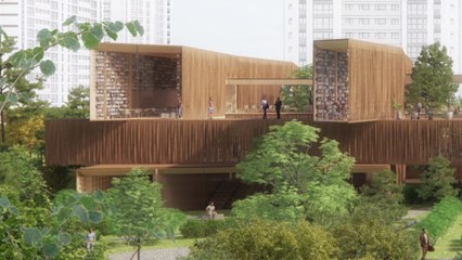 [인천] 연수구, 송도국제도시도서관 설계 공모 당선작 발표 / YTN