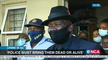 Cele speaks on two slain police officers