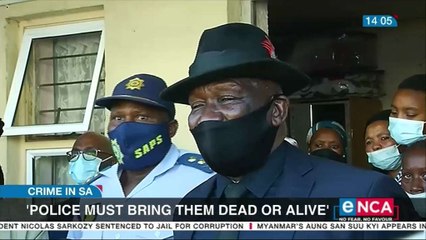Cele speaks on two slain police officers