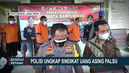 Polisi Ungkap Sindikat Uang Asing Palsu, Total Hingga 4,5 Triliun Rupiah!