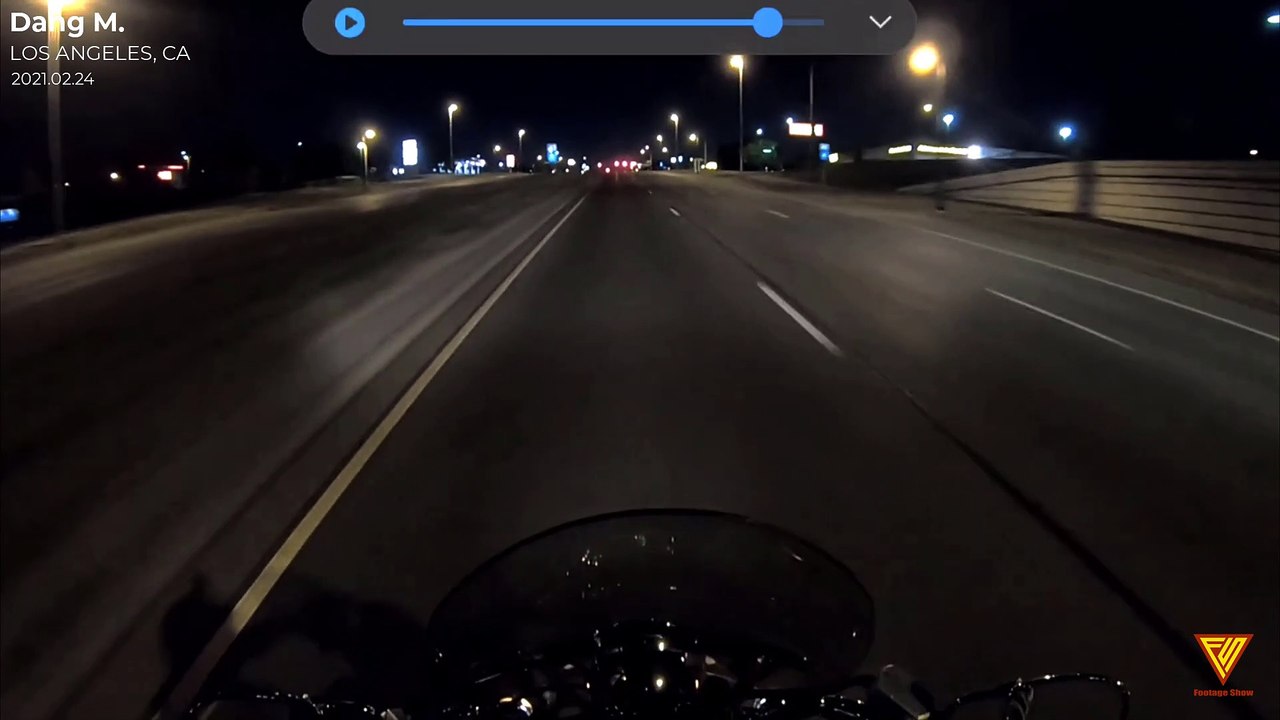 New Motorcyclist CLOSE CALL. 2021.02.24 — LOS ANGELES, CA