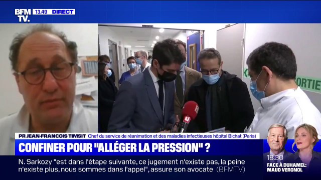On est en train de se noyer tout doucement. Le Pr Jean-François Timsit alerte sur la situation à l'hôpital Bichat à Paris