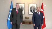 Bakan Çavuşoğlu BM Libya Özel Temsilcisi ve Destek Misyonu Başkanı Jan Kubis ile görüştü