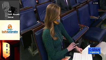 Jen Psaki Can&apos;t Answer The Question: Migrants or Out Of Work Americans???