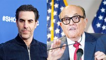 Sacha Baron Cohen Mock Rudy Giuliani In His Golden Globes Acceptance Speech