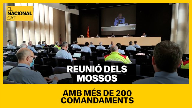 Reunió dels Mossos d'Esquadra amb més de 200 comandaments