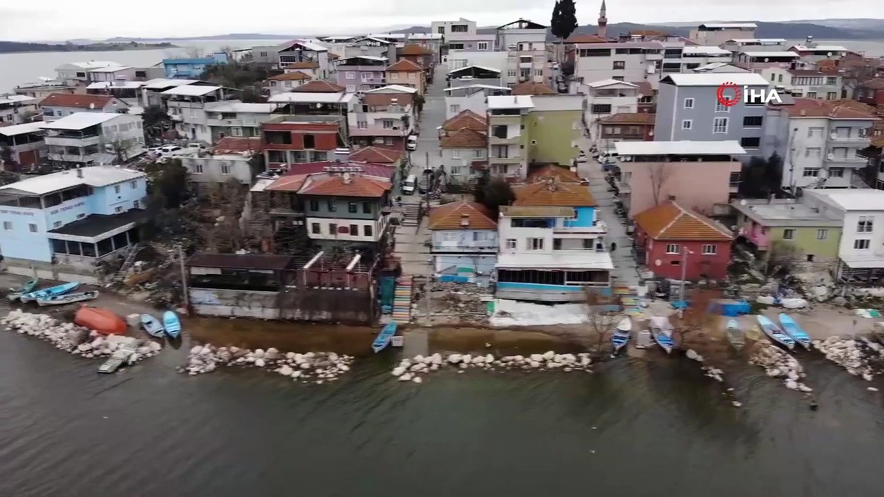 Bursa'nın Venedik'i Gölyazı Yeniden Ada Oldu