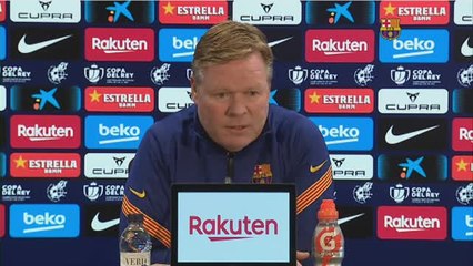 Koeman: "Me sabe mal por Bartomeu, es una persona excepcional"