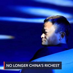 Jack Ma loses title as China's richest man after coming under Beijing's scrutiny
