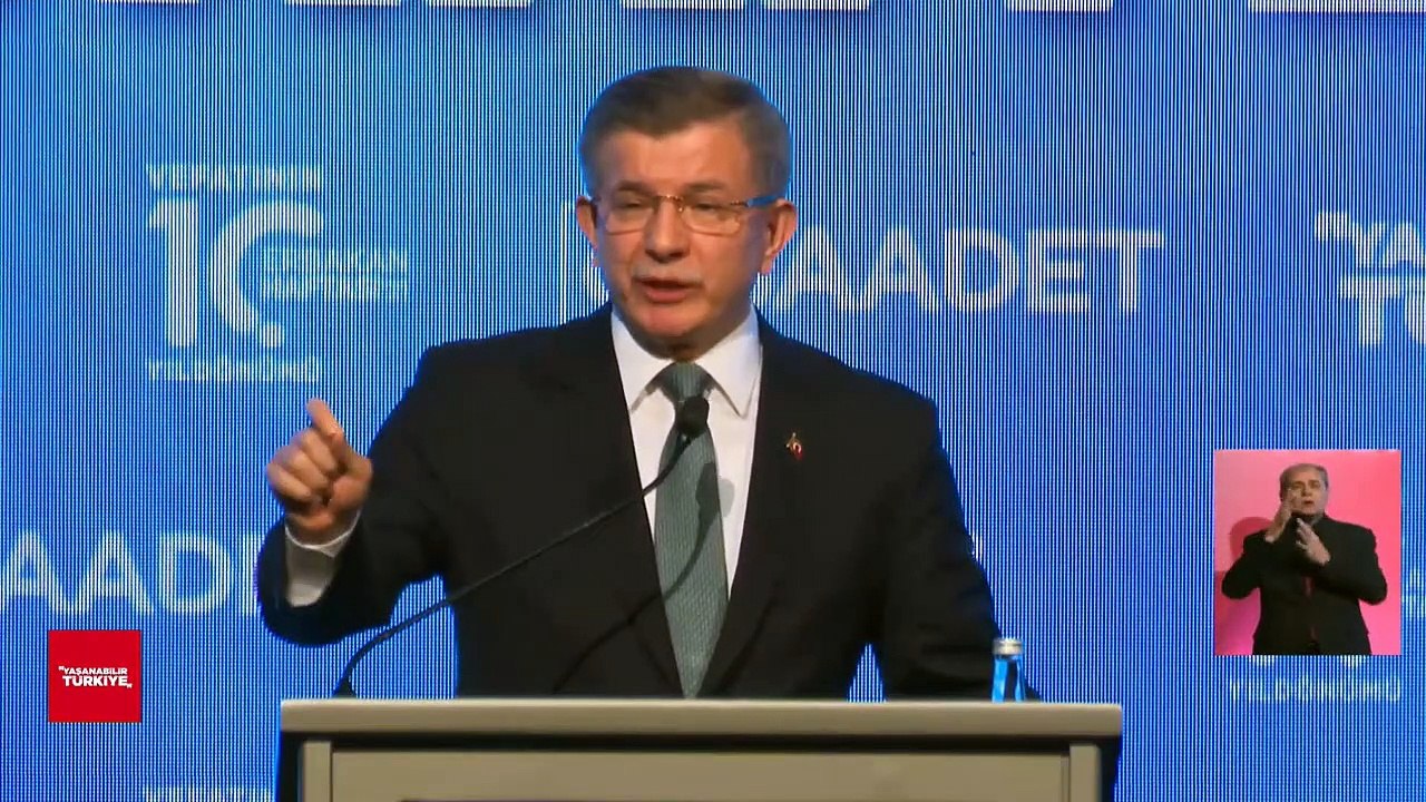 Gelecek Partisi Genel Başkanı Ahmet Davutoğlu, Erbakan'ı Anma ve Anlama Programında Konuştu - 27.02.2021