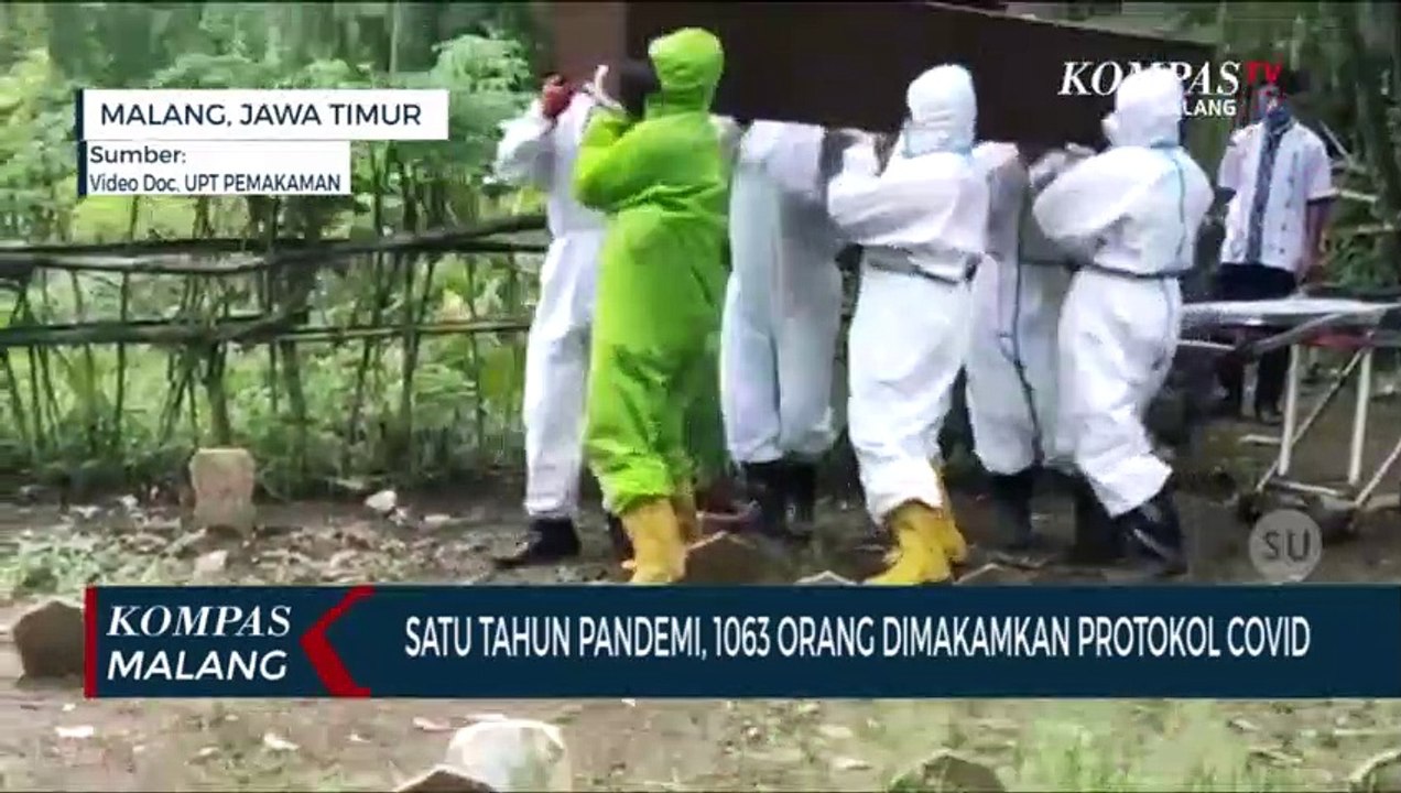 Setahun Pandemi, 1063 Orang Dimakamkan Dengan Protokol Covid