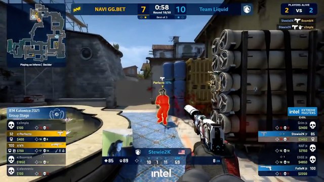 Counter-Strike 200 IQ and SMART outplays of IEM Katowice 2021