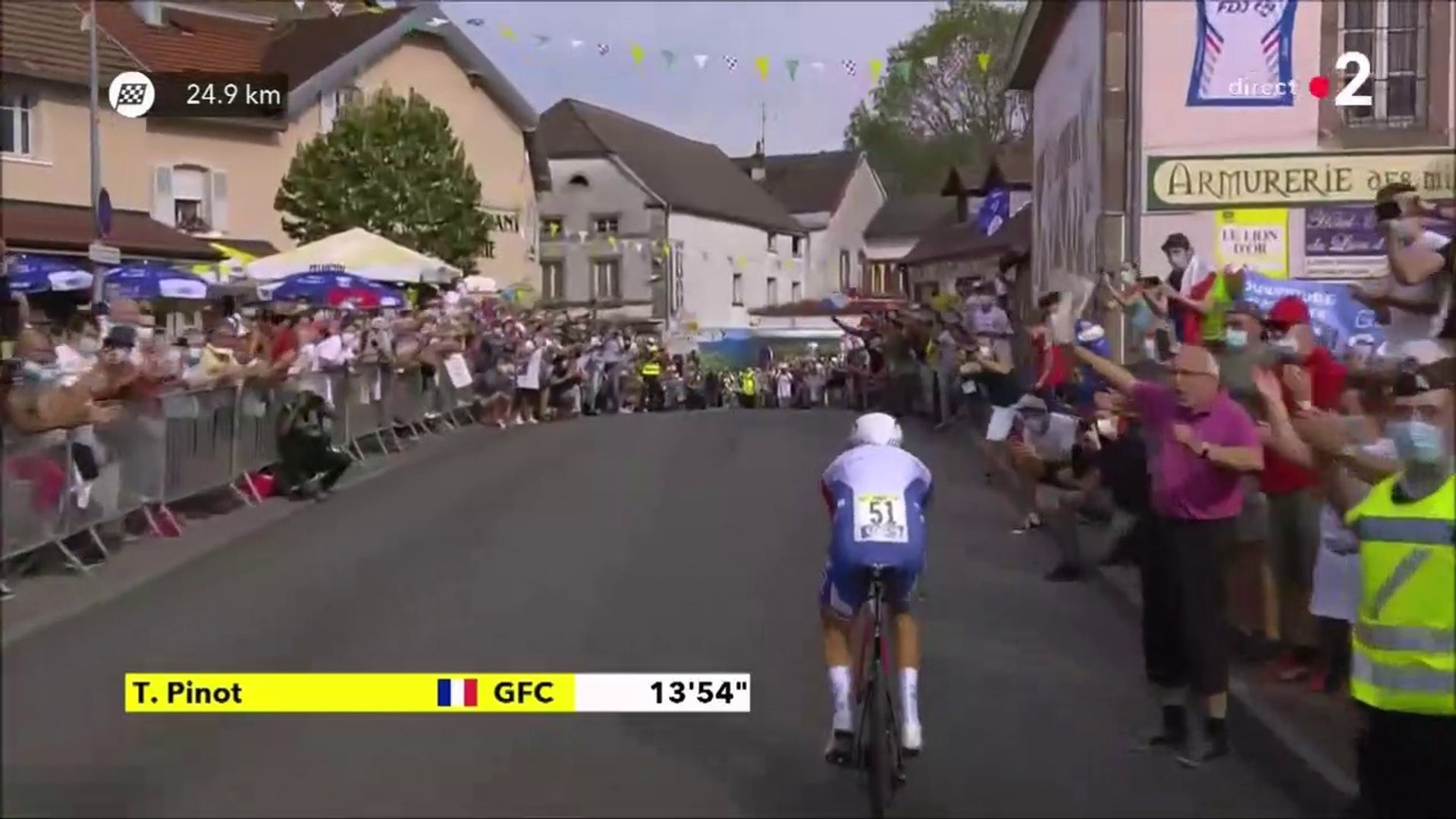 Lot T-shirt + Casquette Tour De France - Étape Lure / La Planche Des Belles Filles