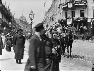 Calle de Moscú en 1896 (Charles Moisson)