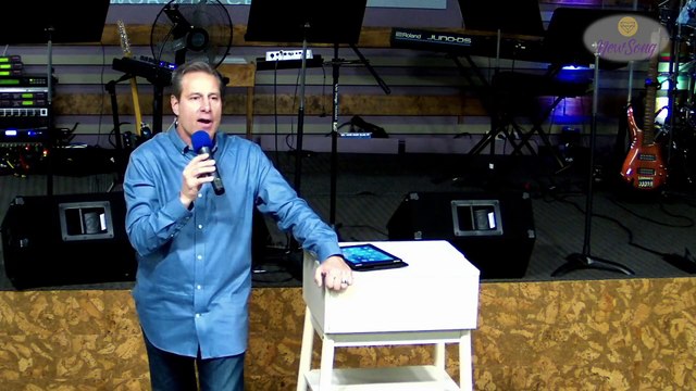 Pastor Dave leads the congregation in a time of healing Prayer!