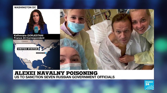 US imposes sanctions on Russia over poisoning of Navalny