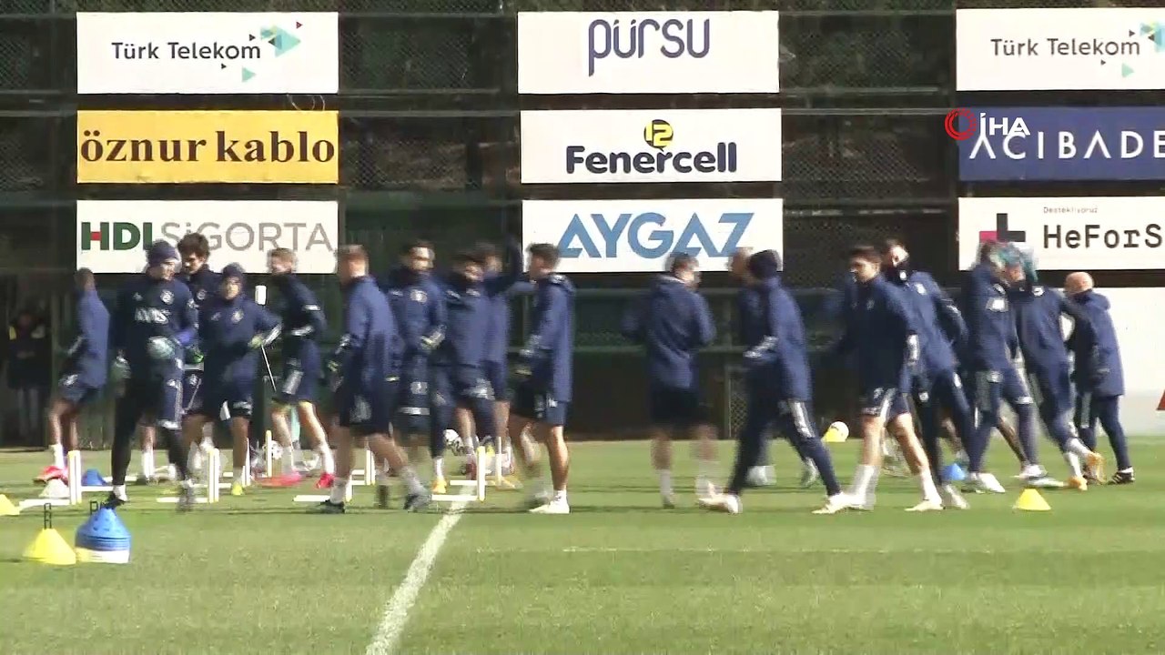Fenerbahçe, Antalyaspor hazırlıklarını sürdürdü