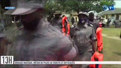 RTG/  Découverte du métier de pilote de vedette à la brigade nautique