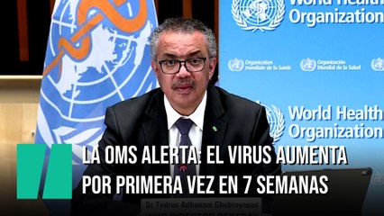 La OMS alerta del aumento del covid por primera vez en siete semanas