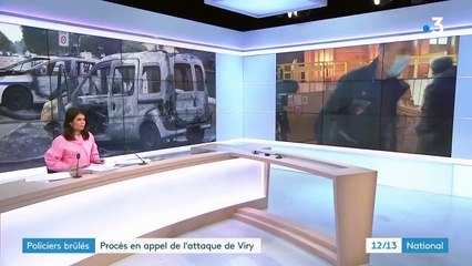 Policiers brûlés à Viry-Châtillon : 13 jeunes accusés jugés en appel à Paris