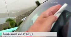 Nuvem \'Godzilla\' ruma à América e enche céus de pó do Saara