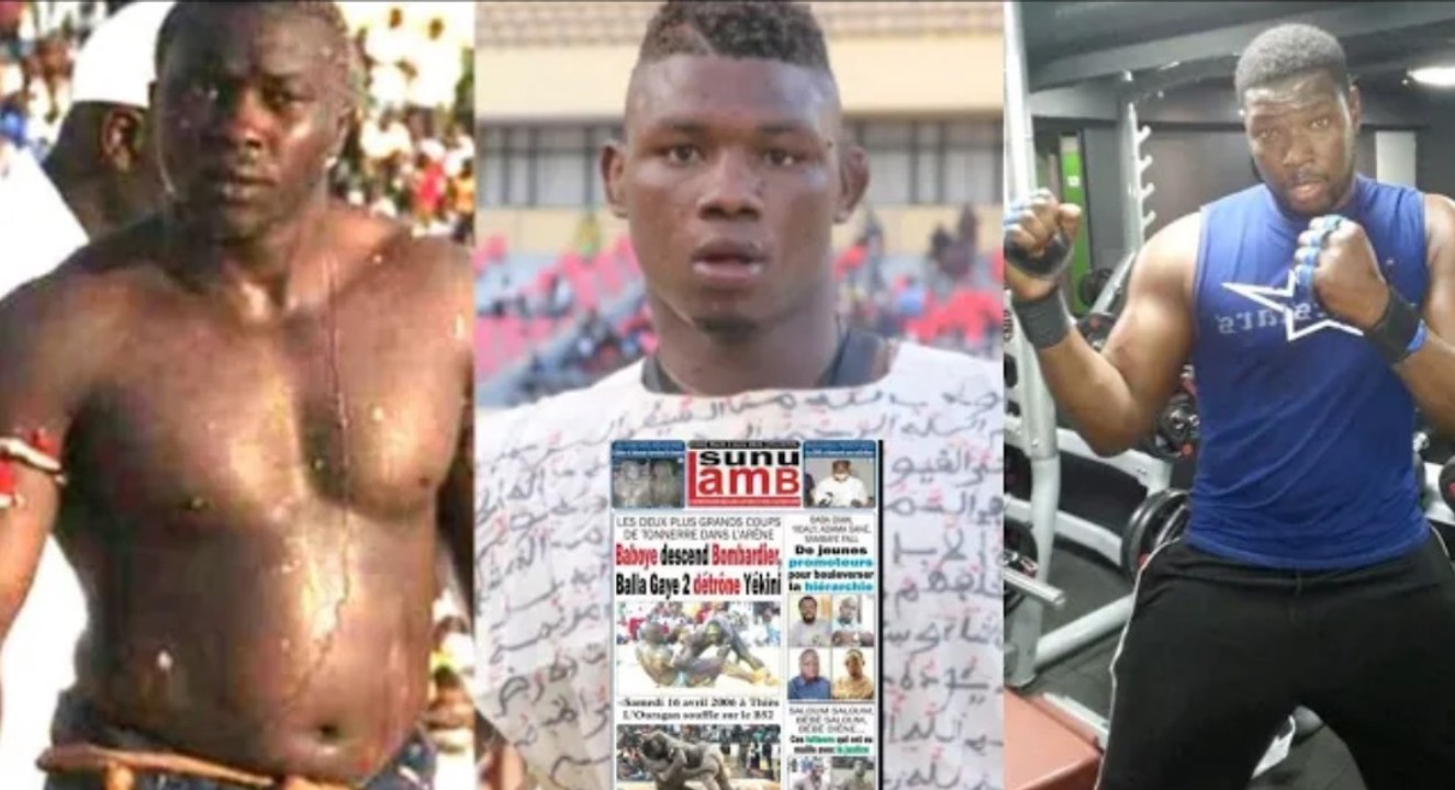 Saloum Saloum, Bébé Diène, Bébé Saloum... Ces lutteurs qui ont eu maille avec la justice...