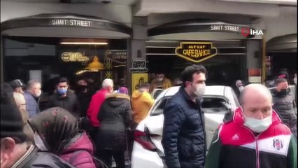 Lüks cipin 3 kişinin yaralanmasına yol açtığı kaza kamerada