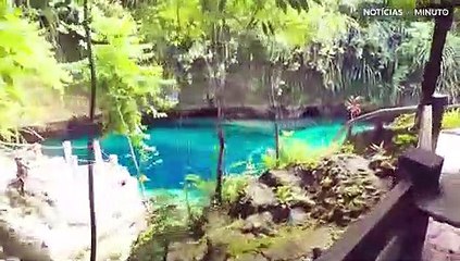 Sabia que existe um rio encantado nas Filipinas?