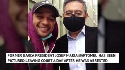 Former Barcelona president Bartomeu released day after arrest