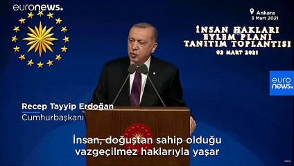 下载视频: Cumhurbaşkanı Erdoğan, İnsan Hakları Eylem Planı'nı açıkladı: Nihai amaç yeni ve sivil bir anayasa