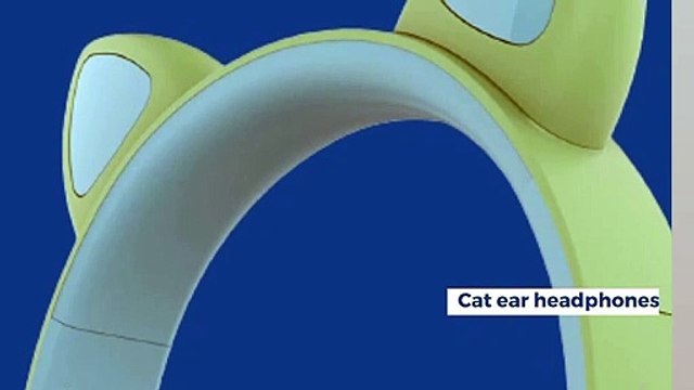 Cat Ear Wireless Headphones with Microphone