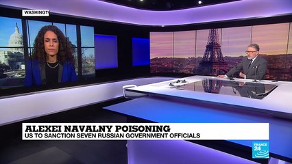 US sets sanctions over Russia opposition leader's poisoning
