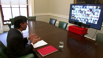 Chancellor holds virtual business call ahead of Budget