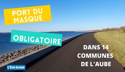 Port du masque obligatoire dans 14 communes de l'Aube