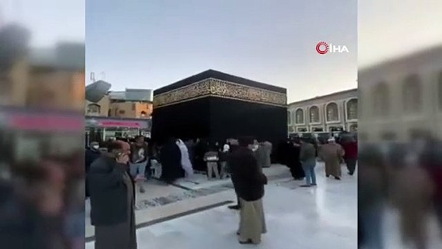 Yine fitne peşindeler... Kâbe maketi kurup tavaf ettiler