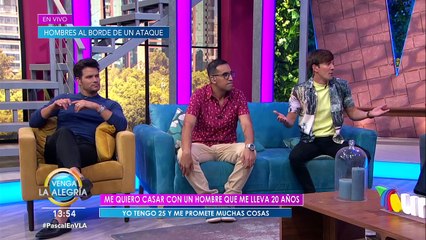 ¡Mi novio tiene 20 años más que yo, y todos dicen que no tenemos futuro! | Venga La Alegría