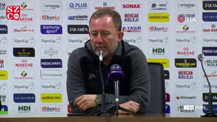 Sergen Yalçın: "Önemli bir galibiyet aldık"