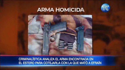 Encuentran arma con la que habrían asesinado a Efraín Ruales