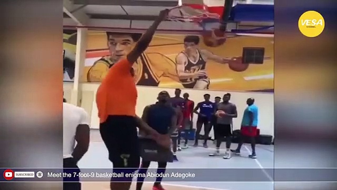 Meet the 7 foot 9 basketball enigma Abiodun Adegoke
