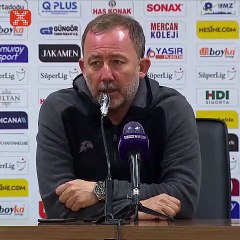 Sergen Yalçın: "Benim her oyuncum değerli!"