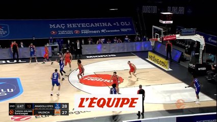 Le résumé d'Efes Istanbul - Valence - Basket - Euroligue (H)