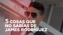 ¡5 cosas de James Rodríguez que seguramente no conocías!