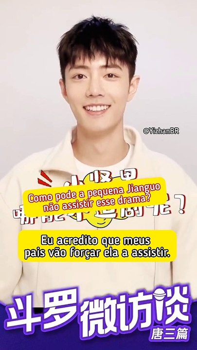 (PT SUB) 210220 | Douluo Mini Entrevista com Xiao Zhan