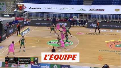 Le résumé de Panathinaïkos - Barcelone - Basket - Euroligue (H)